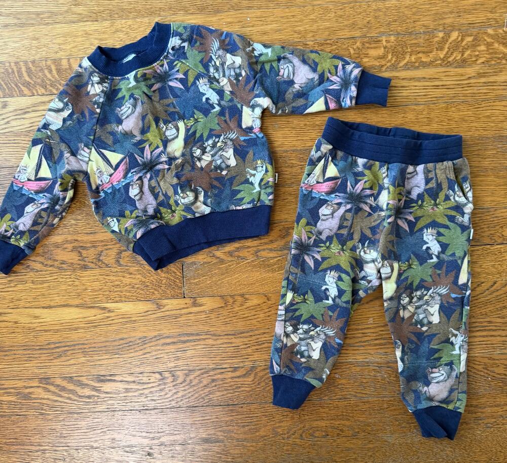 Little Sleepies Play Where the Wild Things Are Set 12-18m